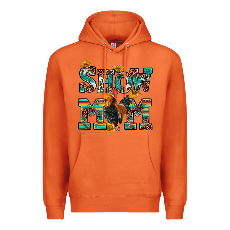 Show Mom Rooster Premium Hoodie by RanaPortraitStore | Teevron