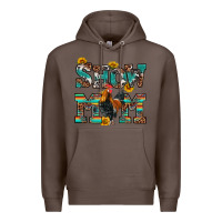 Coffee show mom rooster Premium Hoodie - RanaPortraitStore