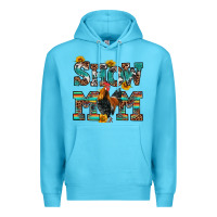 Ocean Blue show mom rooster Premium Hoodie - RanaPortraitStore