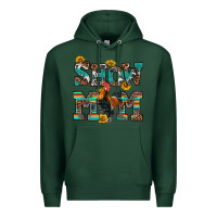 Sports Green show mom rooster Premium Hoodie - RanaPortraitStore