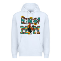 White show mom rooster Premium Hoodie - RanaPortraitStore