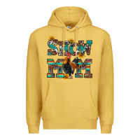 Antique Gold show mom rooster Premium Hoodie - RanaPortraitStore