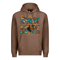 Chestnut show mom rooster Premium Hoodie - RanaPortraitStore