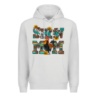 Dove Grey show mom rooster Premium Hoodie - RanaPortraitStore