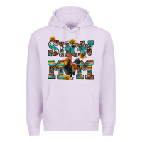 Lilac show mom rooster Premium Hoodie - RanaPortraitStore