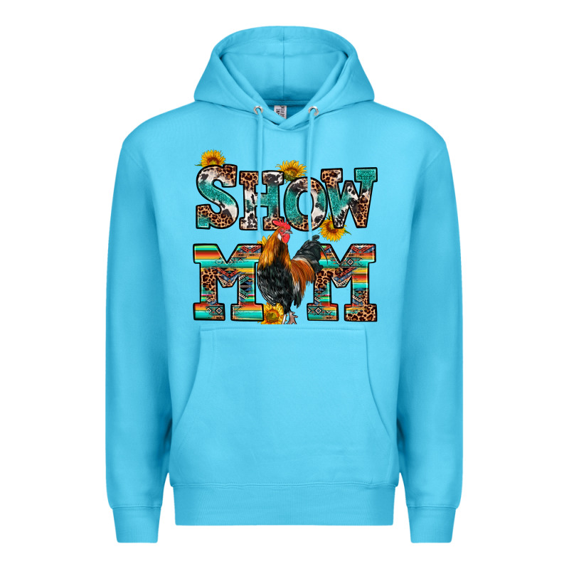 Show Mom Rooster Premium Hoodie by RanaPortraitStore | Teevron