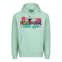 Seafoam handmade with love Premium Hoodie - RanaPortraitStore