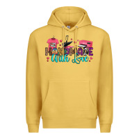 Antique Gold handmade with love Premium Hoodie - RanaPortraitStore