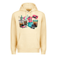 Pina Colada crafting coffee cups Premium Hoodie - RanaPortraitStore