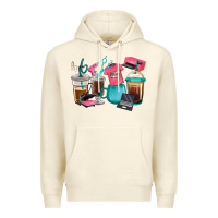 Sandshell crafting coffee cups Premium Hoodie - RanaPortraitStore