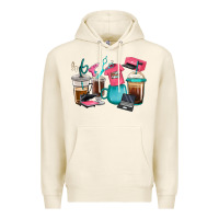 Tofu crafting coffee cups Premium Hoodie - RanaPortraitStore