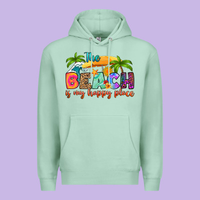 Premium Hoodie the beach is my happy place