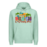 Seafoam the beach is my happy place Premium Hoodie - RanaPortraitStore
