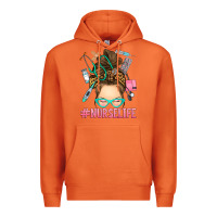 Carrot messy bun nurse life Premium Hoodie - RanaPortraitStore
