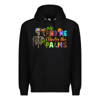Black find me under the palms Premium Hoodie - RanaPortraitStore