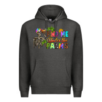 Charcoal Heather find me under the palms Premium Hoodie - RanaPortraitStore