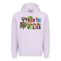 Lilac find me under the palms Premium Hoodie - RanaPortraitStore