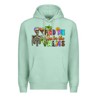 Seafoam find me under the palms Premium Hoodie - RanaPortraitStore