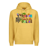 Antique Gold find me under the palms Premium Hoodie - RanaPortraitStore