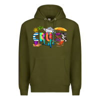 Army Green cruise life Premium Hoodie - RanaPortraitStore