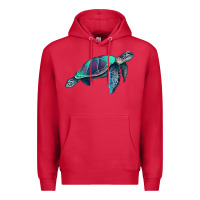 Cardinal turtle Premium Hoodie - RanaPortraitStore
