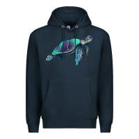 Navy turtle Premium Hoodie - RanaPortraitStore