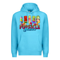 Ocean Blue popsicle season Premium Hoodie - RanaPortraitStore