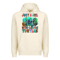 Tofu just a girl who loves turtles Premium Hoodie - RanaPortraitStore