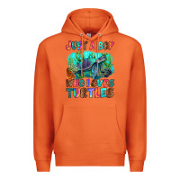 Carrot just a boy who loves turtles Premium Hoodie - RanaPortraitStore