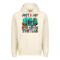 Tofu just a boy who loves turtles Premium Hoodie - RanaPortraitStore