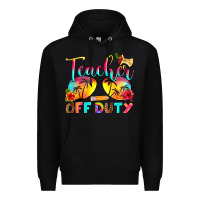 Black teacher off duty Premium Hoodie - RanaPortraitStore