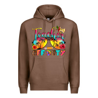 Chestnut teacher off duty Premium Hoodie - RanaPortraitStore