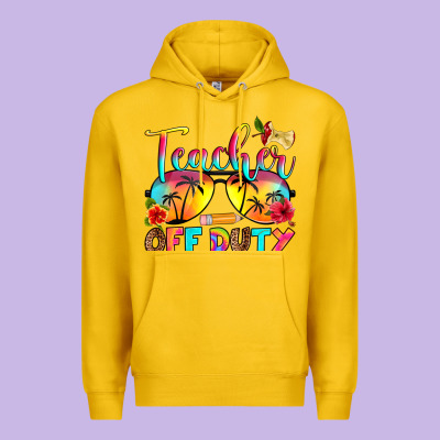 Premium Hoodie teacher off duty