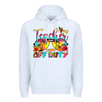 White teacher off duty Premium Hoodie - RanaPortraitStore