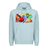 Blue Mist love teacher summer Premium Hoodie - RanaPortraitStore