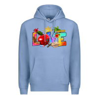 Colony Blue love teacher summer Premium Hoodie - RanaPortraitStore