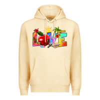 Pina Colada love teacher summer Premium Hoodie - RanaPortraitStore