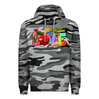 Slate Camo love teacher summer Premium Hoodie - RanaPortraitStore