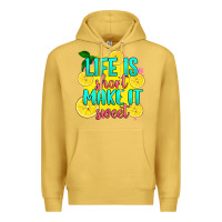 Antique Gold life is  make it sweet Premium Hoodie - RanaPortraitStore