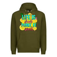 Army Green life is  make it sweet Premium Hoodie - RanaPortraitStore