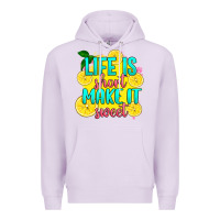 Lilac life is  make it sweet Premium Hoodie - RanaPortraitStore