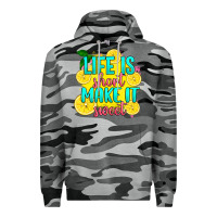 Slate Camo life is  make it sweet Premium Hoodie - RanaPortraitStore