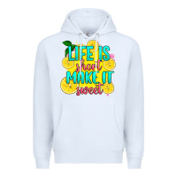 White life is  make it sweet Premium Hoodie - RanaPortraitStore