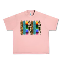 Salmon serape leopard tooled leather cowhide background Urban Heavy Tee - RanaPortraitStore