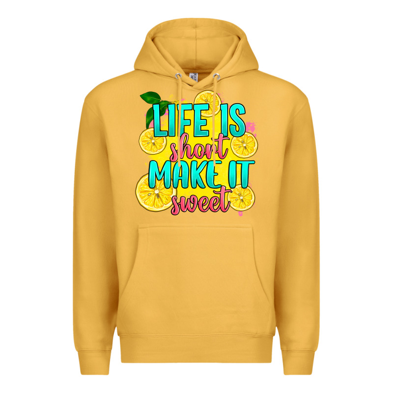 Life Is  Make It Sweet Premium Hoodie by RanaPortraitStore | Teevron