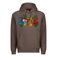 Coffee love haitian republic Premium Hoodie - RanaPortraitStore