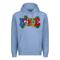 Colony Blue love haitian republic Premium Hoodie - RanaPortraitStore