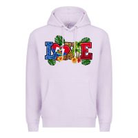 Lilac love haitian republic Premium Hoodie - RanaPortraitStore