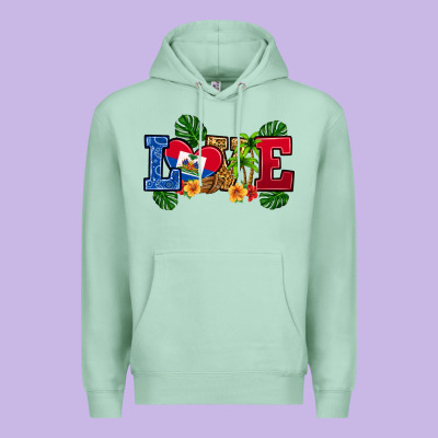 Premium Hoodie love haitian republic