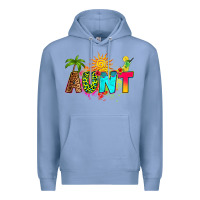 Colony Blue summer aunt Premium Hoodie - RanaPortraitStore